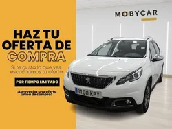 Blanco Usado 2018 Peugeot 2008 Style SUV | 9995 € (Precio justo)
