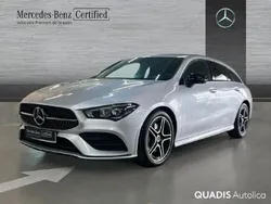 Plata iridio Usado 2023 Mercedes CLA200 Shooting Brake Familiar | 38.900 € (Precio justo)