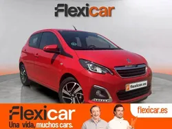Rojo Usado 2021 Peugeot 108 Active Utilitario | 10.490 € (Precio justo)