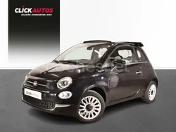 Negro Usado 2022 Fiat 500C Dolcevita Descapotable | 12.350 € (Precio justo)