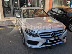 Gris / plata Usado 2017 Mercedes C220 Exclusive Familiar | 18.000 € (Buen precio)