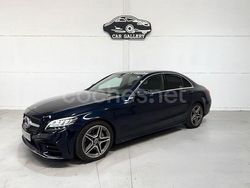 Azul Usado 2019 Mercedes C200 Berlina | 23.990 € (Precio justo)