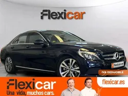 Azul Usado 2018 Mercedes C220 Berlina | 22.990 € (Precio justo)