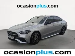Gris plata Usado 2022 Mercedes C220 AMG Berlina | 36.810 € (Super precio)