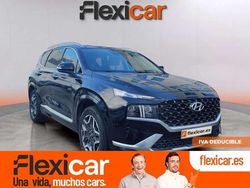 Negro Usado 2021 Hyundai Santa Fe Style SUV | 31.790 €