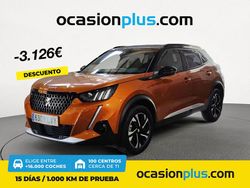 Naranja Usado 2022 Peugeot 2008 GT SUV | 16.900 € (Buen precio)