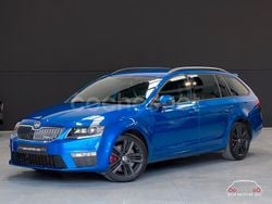 Azul Usado 2013 Skoda Octavia RS Familiar | 17.990 € (Precio justo)