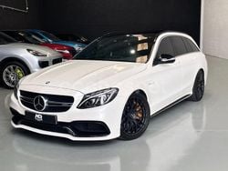Blanco Usado 2015 Mercedes C63S AMG Familiar | 43.500 € (Precio justo)