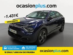 Azul Usado 2024 Citroën C4 PureTech Berlina | 15.750 € (Precio justo)