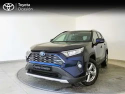 Azul Usado 2021 Toyota RAV4 Hybrid Advance SUV | 31.400 € (Precio justo)