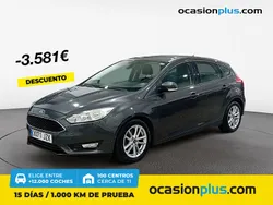 Gris Usado 2017 Ford Focus Trend+ Berlina | 11.450 € (Precio justo)
