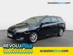 Negro Usado 2017 Ford Focus Trend+ Familiar | 10.590 € (Precio justo)