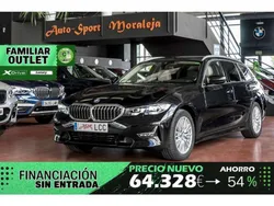 Negro Usado 2019 BMW 320 Luxury Line Familiar | 28.400 € (Precio justo)