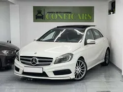 Blanco Usado 2014 Mercedes A180 AMG line Utilitario | 15.490 € (Precio justo)