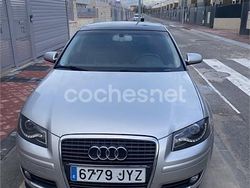 Gris / plata Usado 2008 Audi A3 Ambition Berlina | 5900 € (Buen precio)