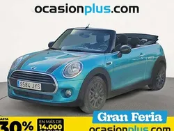 Azul Usado 2017 Mini Cooper D Cabriolet Descapotable | 20.300 € (Precio justo)