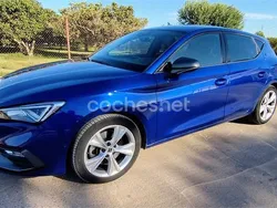 Azul Usado 2021 Seat Leon FR Berlina | 21.500 € (Precio justo)