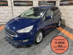 Azul Usado 2019 Ford C-MAX Trend+ Monovolumen | 11.490 € (Precio justo)