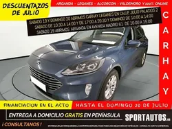 Azul Usado 2021 Ford Kuga Titanium SUV | 19.790 € (Precio justo)