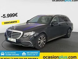 Negro Usado 2019 Mercedes E300 Familiar | 32.082 € (Buen precio)