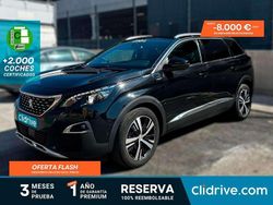 Negro Usado 2017 Peugeot 5008 Style Monovolumen | 14.790 € (Precio justo)
