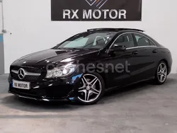 Negro Usado 2016 Mercedes CLA220 AMG line Berlina | 22.990 € (Precio justo)
