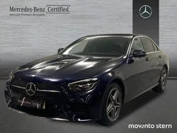 Azul Usado 2022 Mercedes E300 AMG line Berlina | 39.500 € (Caro)
