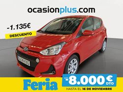 Rojo Usado 2019 Hyundai i10 Utilitario | 12.490 € (Precio justo)