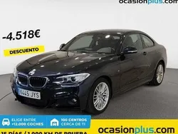 Negro Usado 2017 BMW 220 Coupe | 21.350 € (Precio justo)