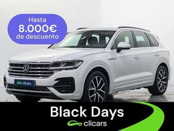 Blanco Usado 2021 VW Touareg R-line SUV | 42.890 € (Precio justo)