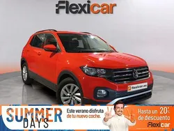 Rojo Usado 2021 VW T-Cross Advance SUV | 21.990 € (Precio justo)