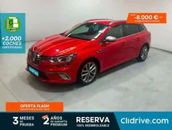 Rojo Usado 2019 Renault Mégane GT Line GT-Line Familiar | 10.890 € (Buen precio)
