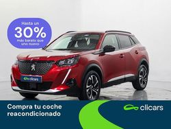 Rojo Usado 2022 Peugeot 2008 Allure SUV | 16.490 € (Buen precio)
