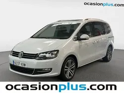 Blanco Usado 2017 VW Sharan Sportline Monovolumen | 28.990 € (Un poco caro)