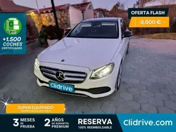 Blanco Usado 2017 Mercedes E200 Berlina | 25.290 € (Un poco caro)