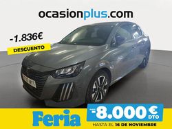 Gris Usado 2025 Peugeot 208 Allure Utilitario | 20.200 € (Precio justo)