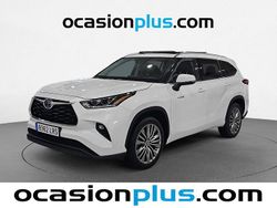 Blanco Usado 2021 Toyota Highlander Advance SUV | 47.182 € (Un poco caro)