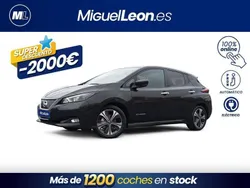 Negro Usado 2021 Nissan Leaf N-Connecta Utilitario | 16.985 € (Precio justo)