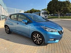 Azul Usado 2017 Nissan Micra Visia Berlina | 9400 € (Precio justo)