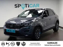 Gris / plata Usado 2021 VW T-Roc Sportline SUV | 25.900 € (Precio justo)