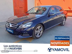 Azul Usado 2016 Mercedes E220 Avantgarde Berlina | 25.250 € (Precio justo)