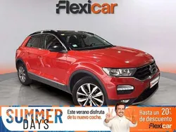 Rojo Usado 2020 VW T-Roc Sportline SUV | 20.490 € (Precio justo)