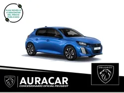 Azul Nuevo 2024 Peugeot e-208 Allure Utilitario | 29.075 € (Precio justo)