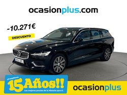 Negro Usado 2021 Volvo V60 Inscription Familiar | 33.490 € (Buen precio)