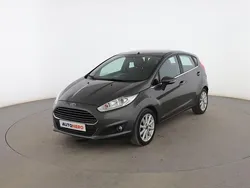 Gris Usado 2015 Ford Fiesta Titanium Utilitario | 8399 € (Precio justo)