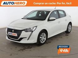 Blanco Usado 2021 Peugeot 208 Active Utilitario | 12.299 € (Precio justo)