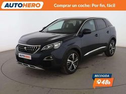 Azul Usado 2019 Peugeot 3008 Allure SUV | 14.666 € (Buen precio)