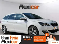 Blanco Usado 2015 Peugeot 308 Allure Familiar | 7490 € (Precio justo)
