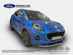 Azul Usado 2021 Ford Puma Titanium | 16.995 € (Buen precio)