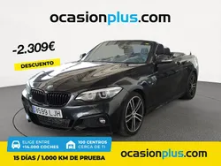 Negro Usado 2020 BMW 218 Descapotable | 24.990 € (Precio justo)